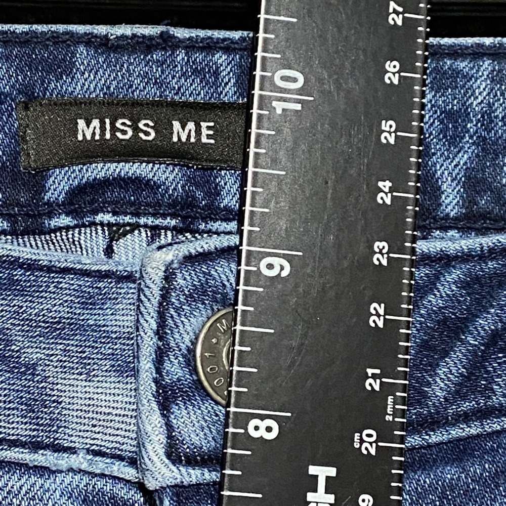 Miss Me Bootcut Jeans Women's 28 Medium Wash Distressed Mid Rise Denim M1001B54 - Picture 11 of 11